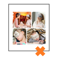 Slaapmasker Koala grijs II